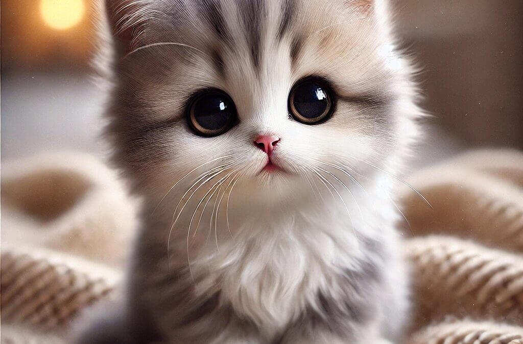 petit chat mignon