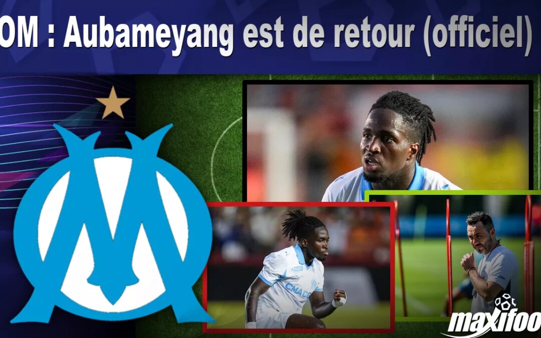 découvrez les dernières nouvelles sur le retour d'aubameyang à l'om, ses performances, l'impact sur l'équipe et les perspectives pour la saison. restez informés sur les transferts et l'évolution du club marseillais.