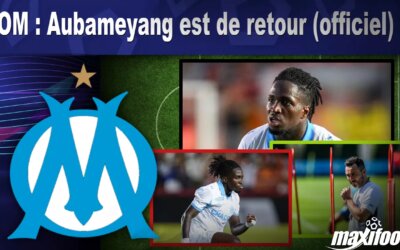 Cinq raisons de célébrer le retour d’Aubameyang à l’OM