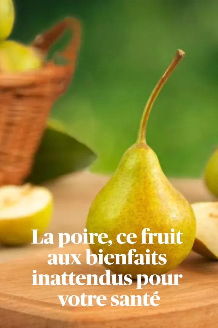 Les bienfaits insoupçonnés des poires : 5 raisons d’enrichir votre alimentation découvrez les bienfaits des poires : un fruit savoureux, riche en fibres, vitamines et antioxydants pour soutenir votre santé, améliorer la digestion et renforcer le système immunitaire.