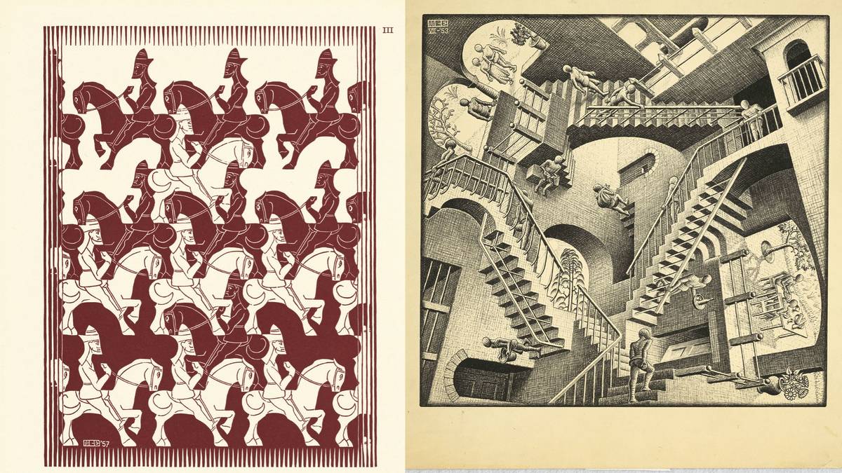 découvrez l'exposition m.c. escher à toulouse : plongez dans l'univers fascinant des illusions d'optique et des œuvres graphiques uniques de l'artiste hollandais.