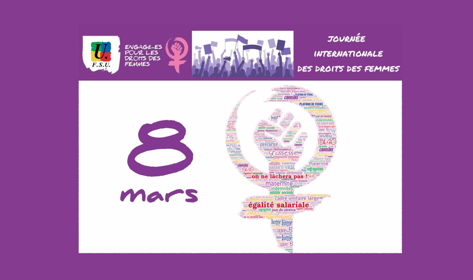 découvrez les raisons essentielles de s'engager pour l'égalité à l'occasion du 8 mars, journée internationale des droits des femmes.